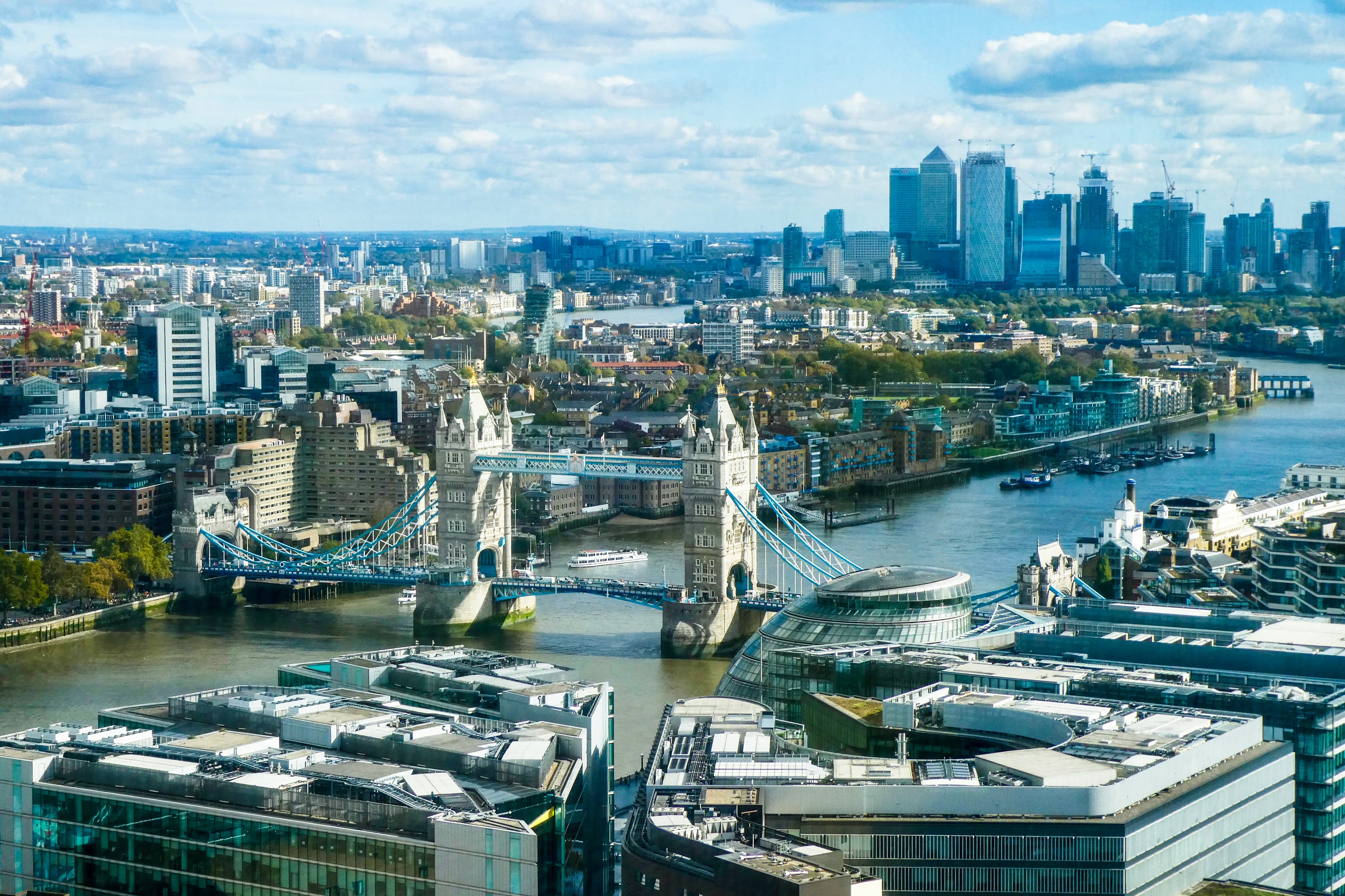 Tower Bridge London representing UK small business and enterprise grants